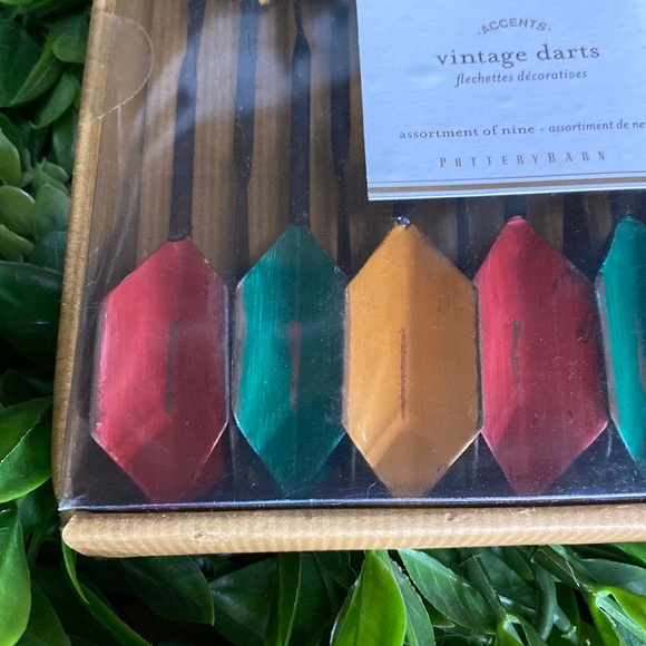 Pottery Barn Rustic Vintage Decorative Accent Darts Vase Filler 🎯 - Picture 3 of 12